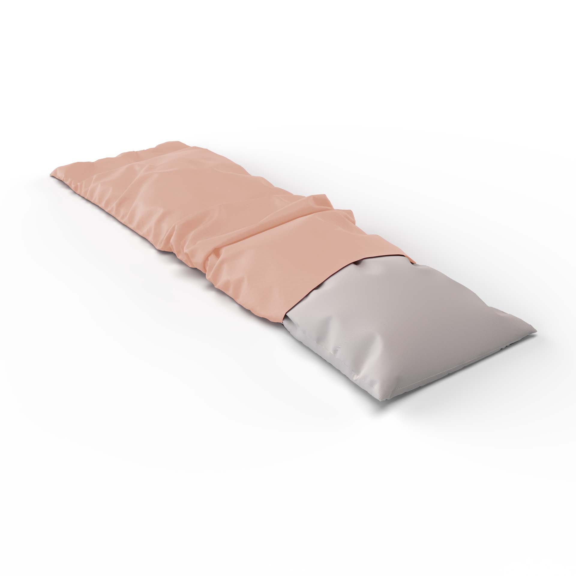 Lotus Seitenschläfer Kissenbezug Satin uni