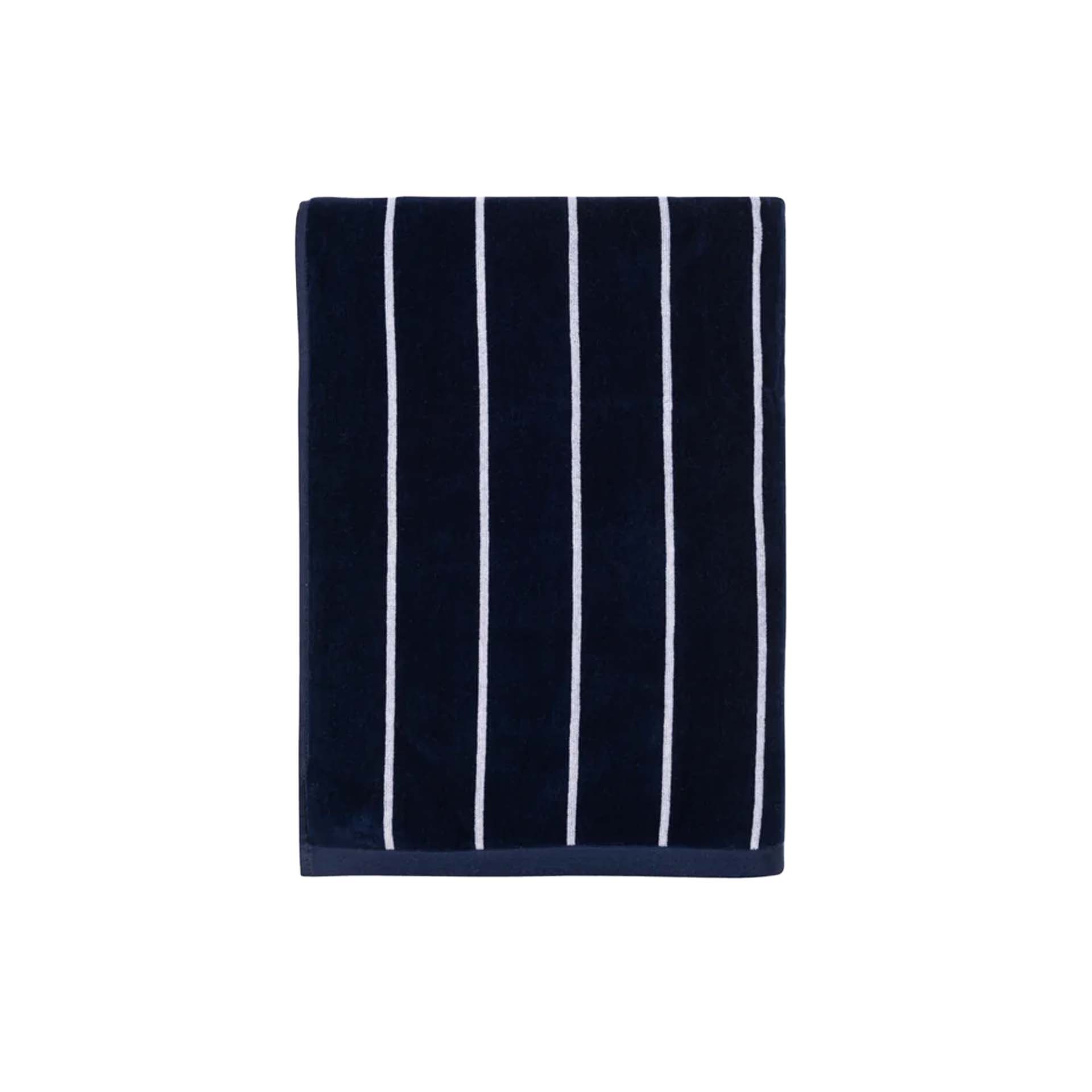 Torres Novas Pena Strandtuch 100x180cm marin, hellblau, weiss