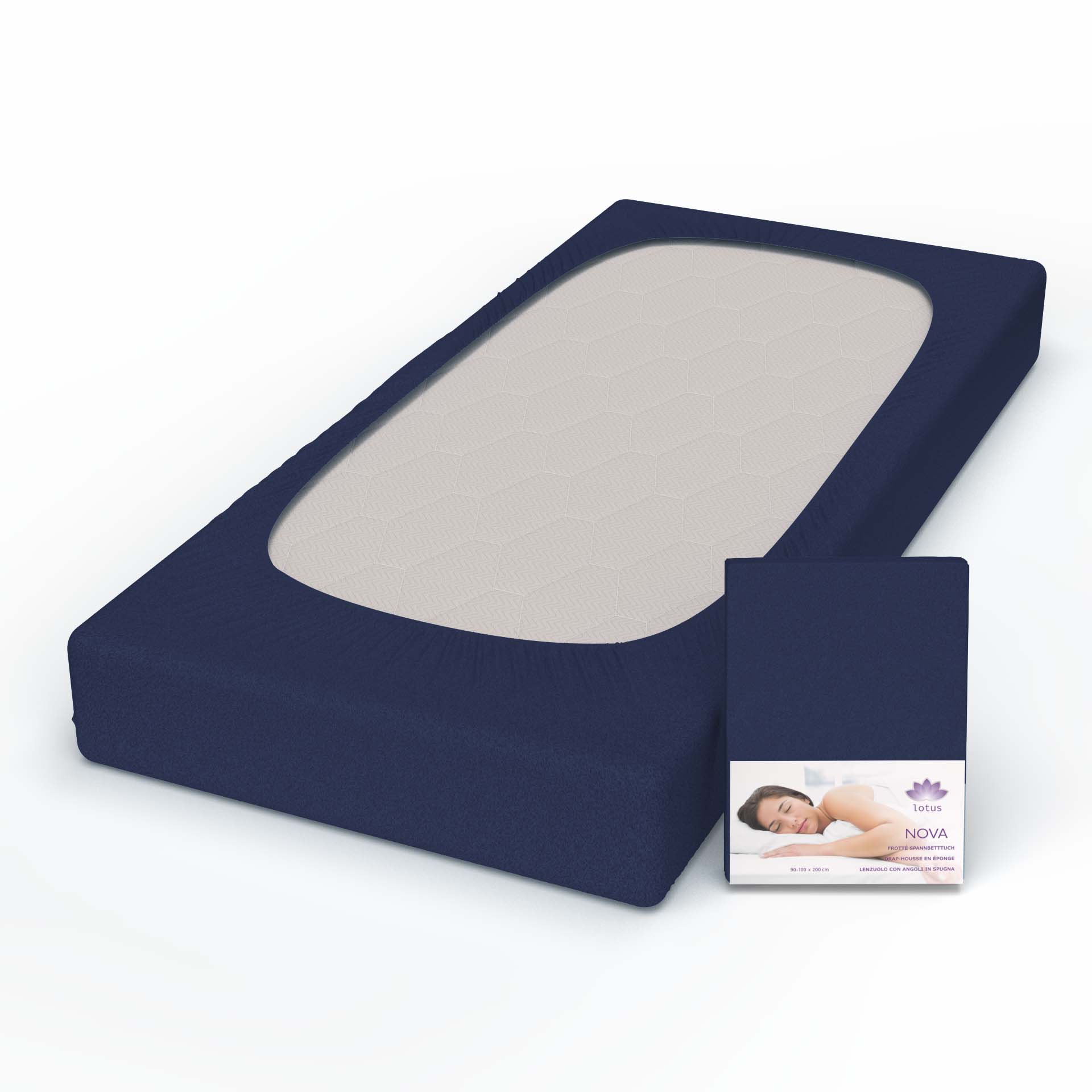 Lotus Frotté Fixleintuch Nova