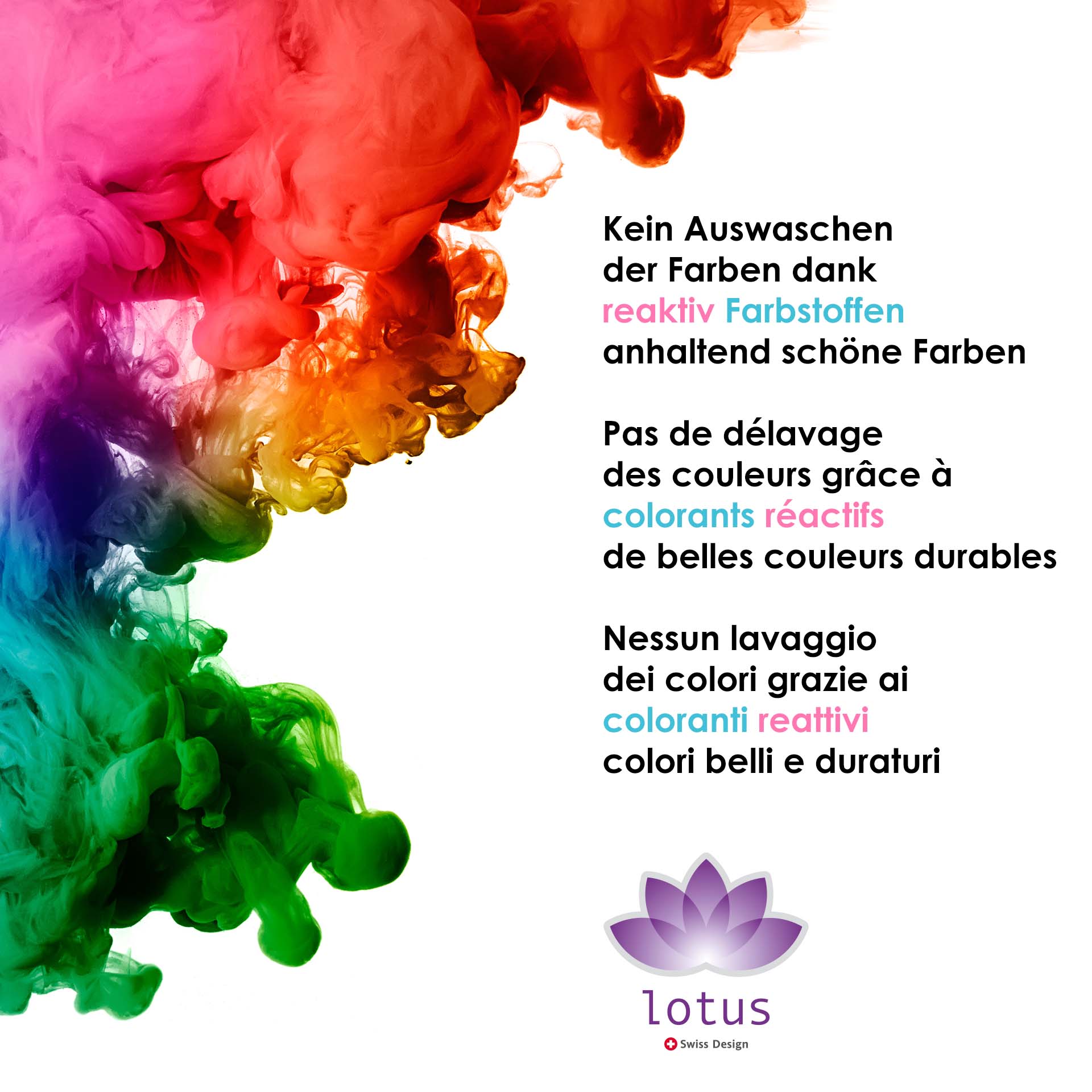 Lotus Bettwäsche Bambus Linie blau 