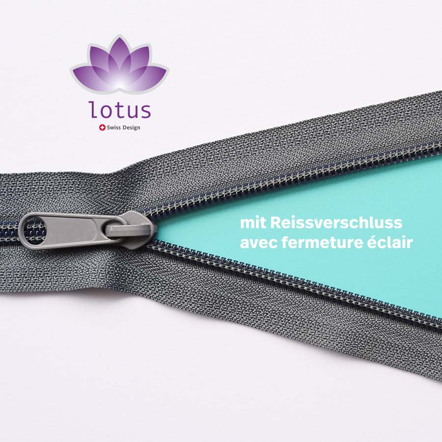 Lotus Seitenschläferkissen Bezug Satin uni 