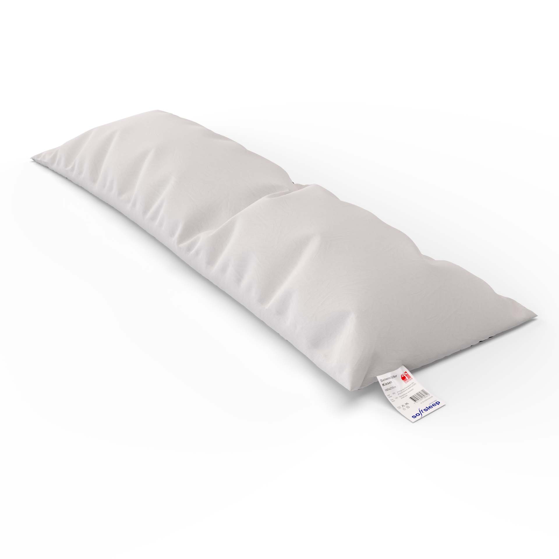 Softsleep Kissen für Seitenschläfer 1200 gr Gänsefederchen