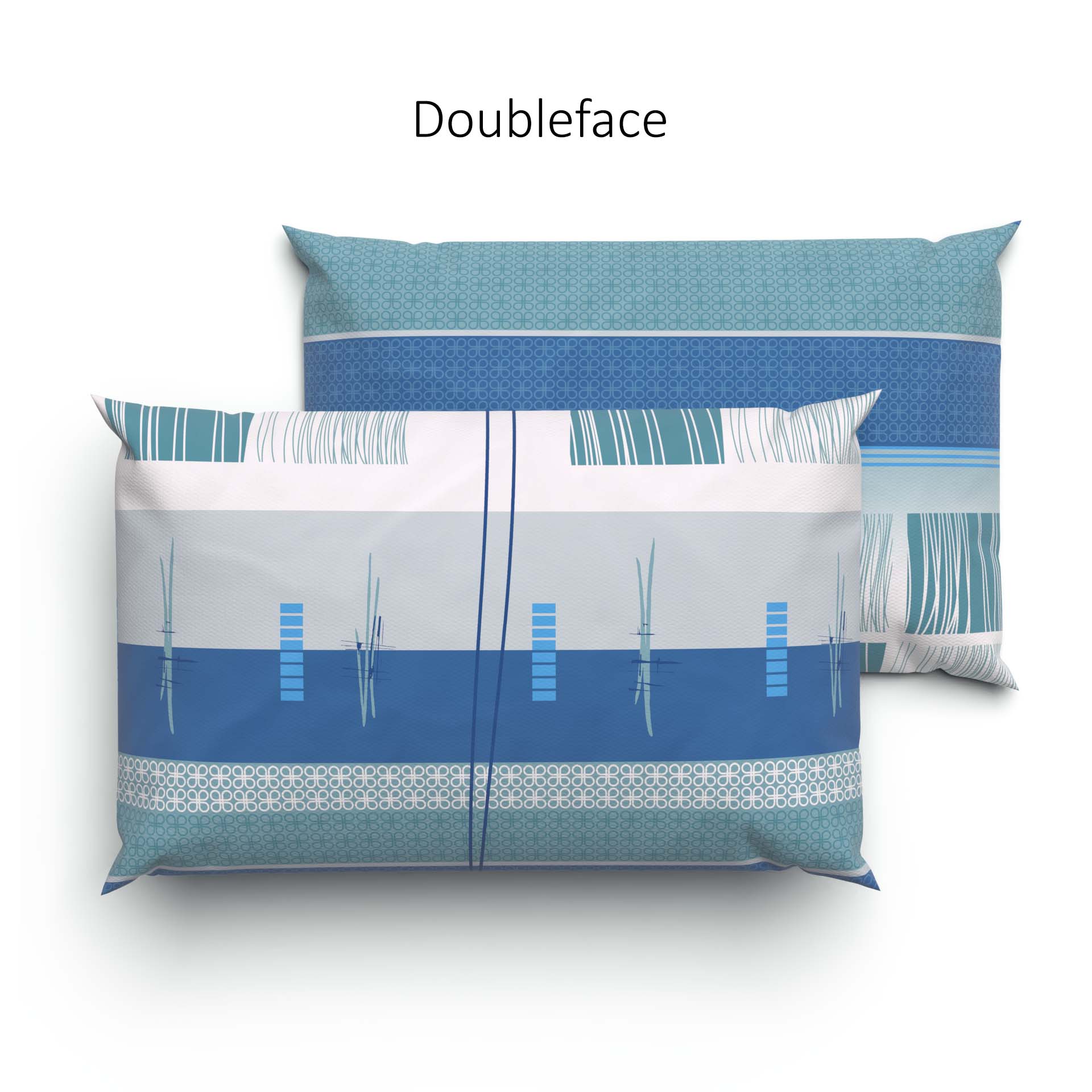 Lotus Bettwäsche Jersey Amalfi blau