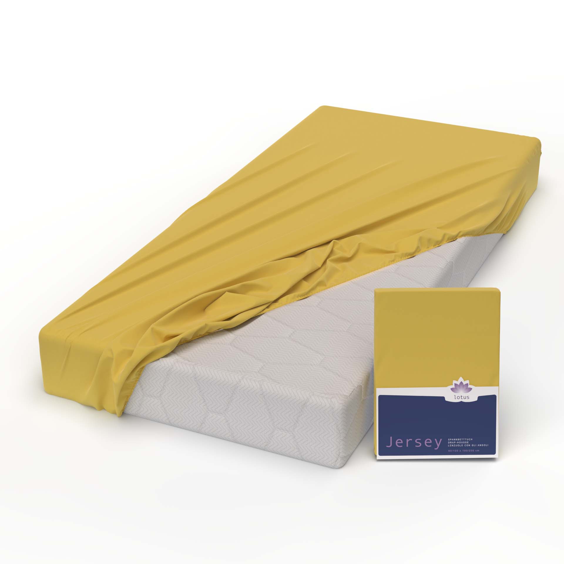 Lotus Jersey Fixleintuch  Comfort